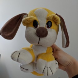 Identifying a Vintage Plush Yellow Dog 