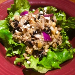salad on plate