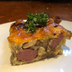 piece of Breakfast Casserole