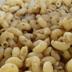 Mac and cheese with tuna added.