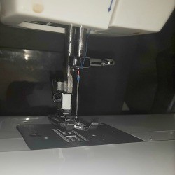 My Singer Prélude Needle Won't Move - closeup of needle assembly